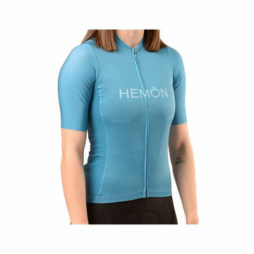 Maglia da ciclismo Hemon Basic Azzurro