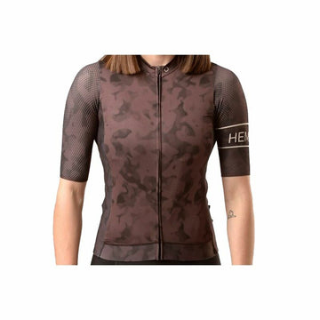 Maglia da ciclismo Hemon Prestiggio Marrone