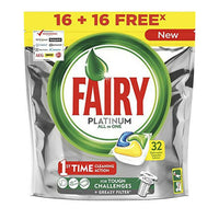 Pastiglie per lavastoviglie Fairy All in 1 Platinum Fresco (24 Unità) - Augustea Shop