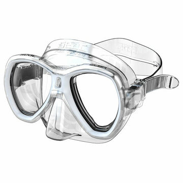 Maschera da immersione Seac Elba Bianco