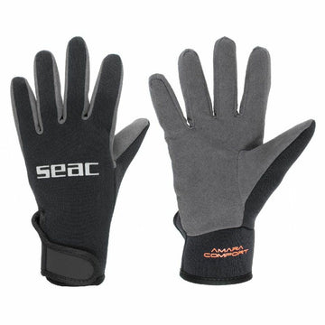 Guanti da immersione Seac Amara Comfort Nero
