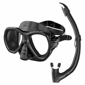 Snorkel Goggles and Tube Seac Set Bis Elba Wv.S/Bl