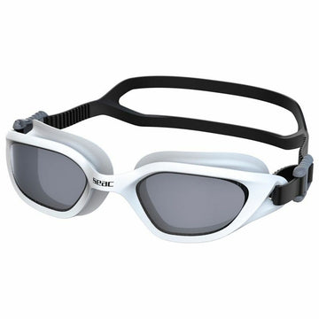 Swimming Goggles Seac Mood White Black One size