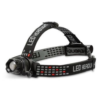 Torcia Frontale a LED Ricaricabile e Regolabile Stak 10 W 900 Lm 6000 K