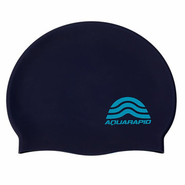 Cuffia da Nuoto Aquarapid Cuffia Blu scuro Silicone