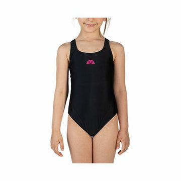Costume da Bagno Bambina Aquarapid Costume Nero