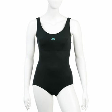 Costume da Bagno Donna Aquarapid Costume Intero Nero