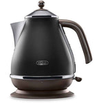 Bollitore DeLonghi KBOV 2001.BK 2000 W 1,7 L Nero Acciaio inossidabile