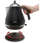 Bollitore DeLonghi KBOV 2001.BK 2000 W 1,7 L Nero Acciaio inossidabile