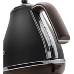 Bollitore DeLonghi KBOV 2001.BK 2000 W 1,7 L Nero Acciaio inossidabile