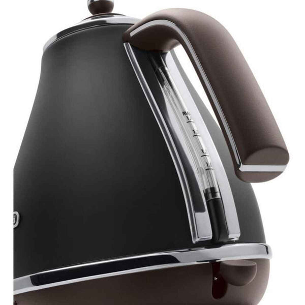 Bollitore DeLonghi KBOV 2001.BK 2000 W 1,7 L Nero Acciaio inossidabile