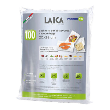 Sacchetti sottovuoto LAICA VT3501 100 Pezzi 20 x 28 cm
