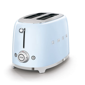 Toaster Smeg TSF01PBEU Stainless steel Vintage Blue 50s 950 W
