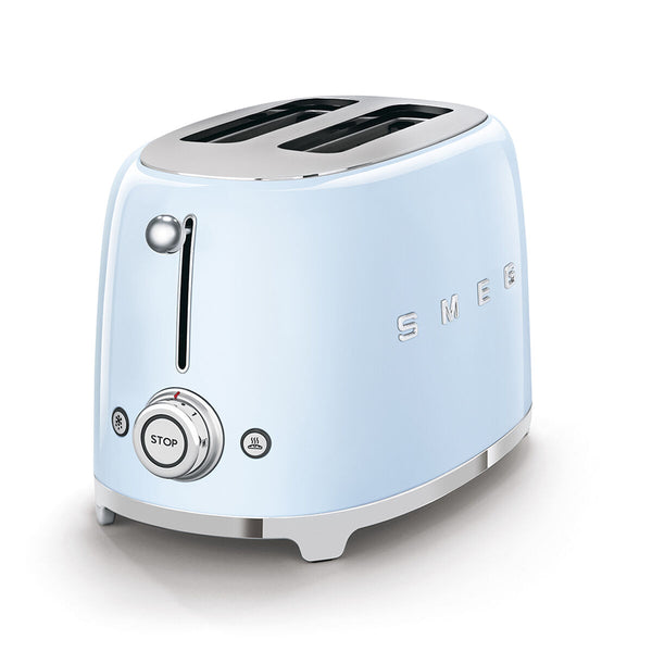 Tostapane Smeg TSF01PBEU Acciaio inossidabile Vintage Azzurro Anni 50 950 W - Augustea Shop