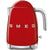 Bollitore Smeg KLF03RDEU Rosso Acciaio inossidabile Plastica 2400 W 1,7 L - Augustea Shop