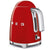 Bollitore Smeg KLF03RDEU Rosso Acciaio inossidabile Plastica 2400 W 1,7 L - Augustea Shop