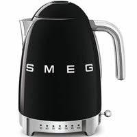 Bollitore Smeg 2400 W 1,7 L Nero Acciaio inossidabile Plastica - Augustea Shop
