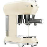 Caffettiera Express a Leva Smeg ECF02CREU Crema 1,1 L - Augustea Shop