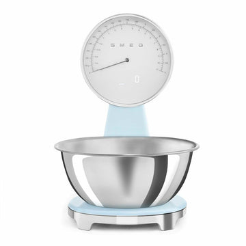 bilancia da cucina Smeg KSF01PBWW Azzurro 5 kg