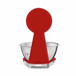 bilancia da cucina Smeg KSF01RDWW Rosso - Augustea Shop