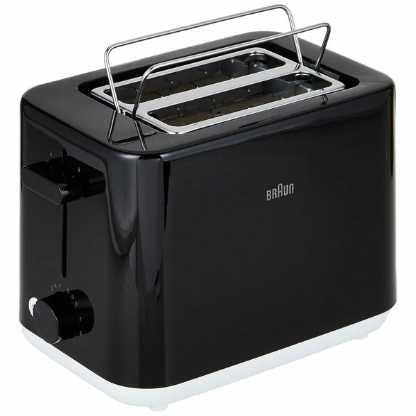 Tostapane Braun HT 1010 BK 900 W Nero/Argentato - Augustea Shop