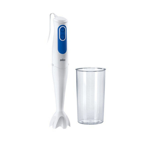Frullatore ad Immersione Braun MQ 3000 Smoothie Bianco Bianco/Blu 700 W - Augustea Shop
