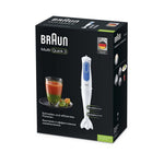 Frullatore ad Immersione Braun MQ 3000 Smoothie Bianco Bianco/Blu 700 W - Augustea Shop