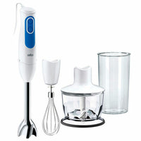 Frullatore ad Immersione Braun MQ3035 Sauce Azzurro Bianco 700 W - Augustea Shop