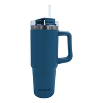 Water bottle Muitomas Blue Stainless steel