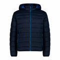 Giacca Sportiva da Uomo Campagnolo Snaps Azzurro Nero