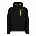 Giacca Sportiva da Uomo Campagnolo Softshell  Nero