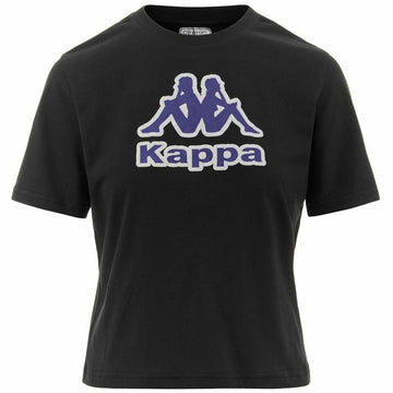 Maglia a Maniche Corte Donna Kappa Fabra Nero