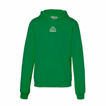 Felpa con Cappuccio Bambino Kappa 8031F0079 Verde