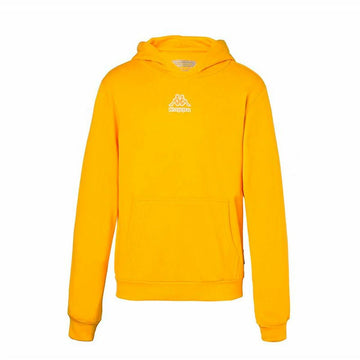 Felpa con Cappuccio Bambino Kappa 8031F0079 Giallo