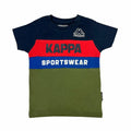 Maglia a Maniche Corte per Bambini Kappa 8056M00058 Blu Marino
