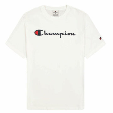 Maglia a Maniche Corte Uomo Champion SS TEE 220256 Bianco