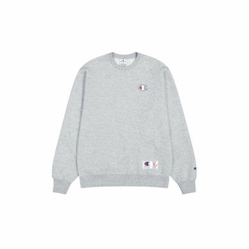 Felpa senza Cappuccio Uomo Champion Grigio chiaro