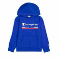 Felpa con Cappuccio Bambino Champion Azzurro