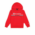 Felpa con Cappuccio Bambino Champion Rosso