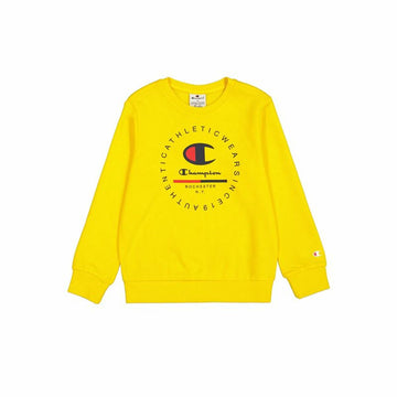 Felpa senza Cappuccio Uomo Champion Giallo