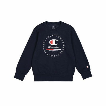 Felpa senza Cappuccio Uomo Champion Azzurro