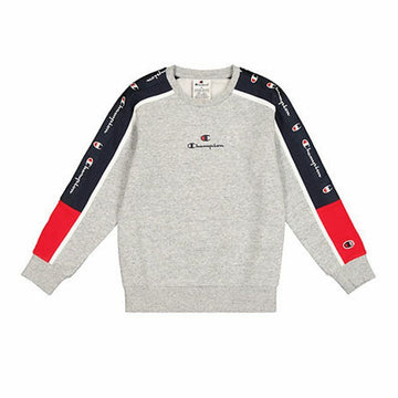 Felpa senza Cappuccio Uomo Champion Grigio chiaro