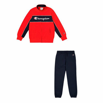 Children’s Tracksuit Champion Full Zip Suit Red