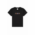 Women’s Short Sleeve T-Shirt Champion Crewneck Croptop Black
