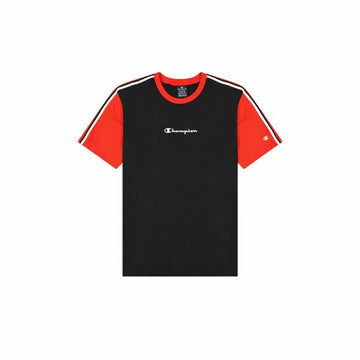 Men’s Short Sleeve T-Shirt Champion Crewneck Black