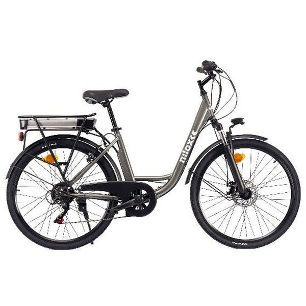 Bicicletta Elettrica Nilox J5 PLUS Grigio 346 w 9600 mAh 26" - Augustea Shop
