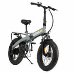 Bicicletta Elettrica Nilox J4 PLUS 20X4P Grigio 250 W 13000 mAh 20" - Augustea Shop