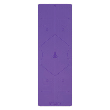 Tappetino di Yoga Fitpaddy Lilla