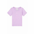 Child's Short Sleeve T-Shirt Champion Crewneck Lavendar