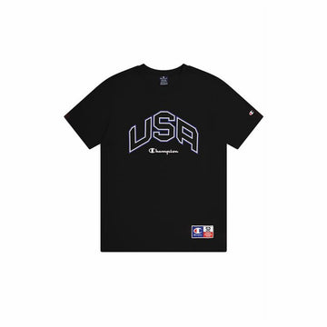 Maglia a Maniche Corte Uomo Champion Crewneck